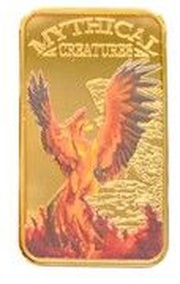 25 Shillings Mythical Creatures - Phoenix, Somalia, 2013 reverse image