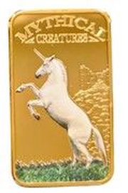 25 Shillings Mythical Creatures - Unicorn reverse image