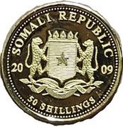 50 Shillings Elephant; Gold obverse image