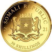 50 Shillings Elephant obverse image