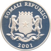100 Shillings Olympic Games obverse image