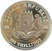 100 Shillings Elephant obverse image