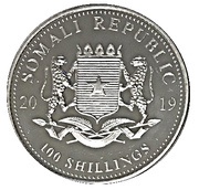 100 Shillings Elephant obverse image