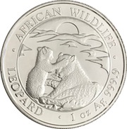 100 Shillings Leopard, Somalia, 2019 reverse image
