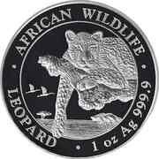 100 Shillings Leopard reverse image