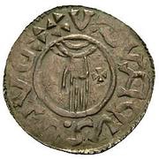Denar - Boleslaus II the Pious, Bohemia, 967-999 reverse image