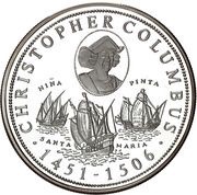 150 Shillings Christopher Columbus, Somalia, 2000 reverse image