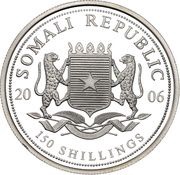 150 Shillings 2006 Winter Olympics obverse image