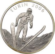 150 Shillings 2006 Winter Olympics, Somalia, 2006 reverse image
