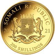 200 Shillings Elephant obverse image