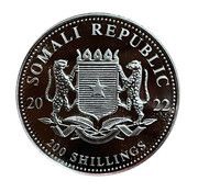 200 Shillings Elephant; Silver obverse image