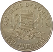 250 Shillings Kyoto Global Summit obverse image