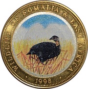 250 Shillings Wildlife of Somalia and East Africa reverse image