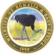 250 Shillings Ostrich reverse image