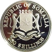 250 Shillings XVIII Winter Olympics - Nagano obverse image