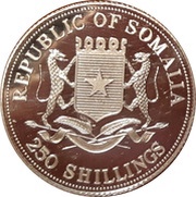 250 Shillings Royal Wedding Cristina and Inaki obverse image