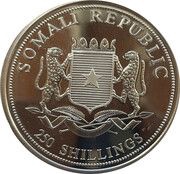 250 Shillings Olympic games Sydney 2000 obverse image