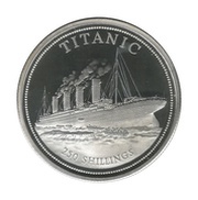 250 Shillings Titanic, Somalia, 1999 reverse image