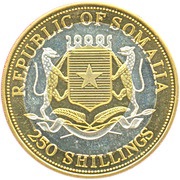250 Shillings Sir Winston Churchill obverse image