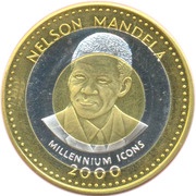 250 Shillings Nelson Mandela, Somalia, 2000 reverse image