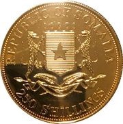 250 Shillings Nelson Mandela obverse image