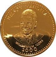 250 Shillings Nelson Mandela, Somalia, 2000 reverse image