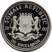 250 Shillings Rhinoceros obverse image
