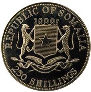 250 Shillings Nelson Mandela obverse image
