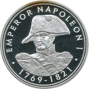 250 Shillings Napoleon, Somalia, 2001 reverse image