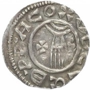 Denar - Boleslaus II the Pious, Bohemia, 967-999 reverse image