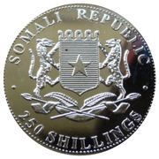250 Shillings Pope John Paul II obverse image