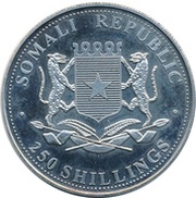250 Shillings German Shephard obverse image