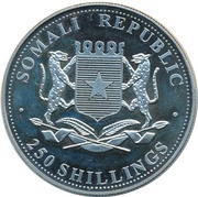 250 Shillings Bulldog obverse image