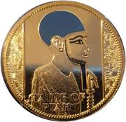 250 Shillings The Treasures of Tutankhamun - Statue of Ptah, Somalia, 2008 reverse image