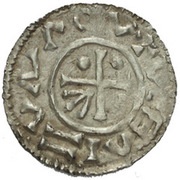 Denar - Boleslaus II the Pious, Bohemia, 967-999 reverse image