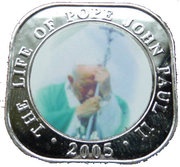500 Shillings John Paul II, Somalia, 2005 reverse image