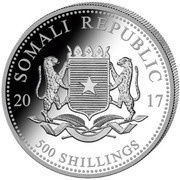 500 Shillings Elephant obverse image