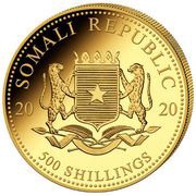 500 Shillings Elephant obverse image