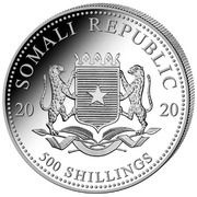 500 Shillings Elephant obverse image