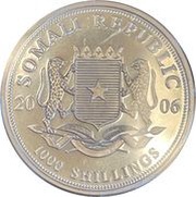 1000 Shillings Elephant obverse image