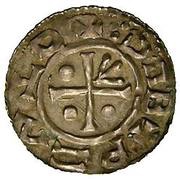 Denar - Boleslaus II the Pious, Bohemia, 967-999 reverse image