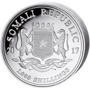 2000 Shillings Elephant obverse image