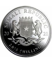 2000 Shillings Elephant obverse image