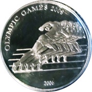 4000 Shillings 2008 Summer Olympics, Somalia, 2006 reverse image