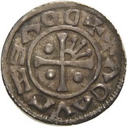 Denar - Boleslaus II the Pious, Bohemia, 967-999 reverse image