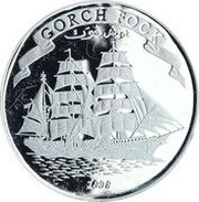 5000 Shillings Gorch Fock, Somalia, 1998 reverse image