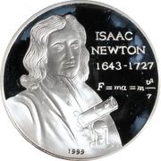 10 000 Shillings Isaac Newton, Somalia, 1999 reverse image