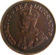 1 Penny George V 1D obverse image