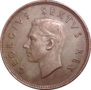1 Penny - George VI SOUTH AFRICA - SUID AFRIKA obverse image
