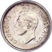 3 Pence - George VI obverse image